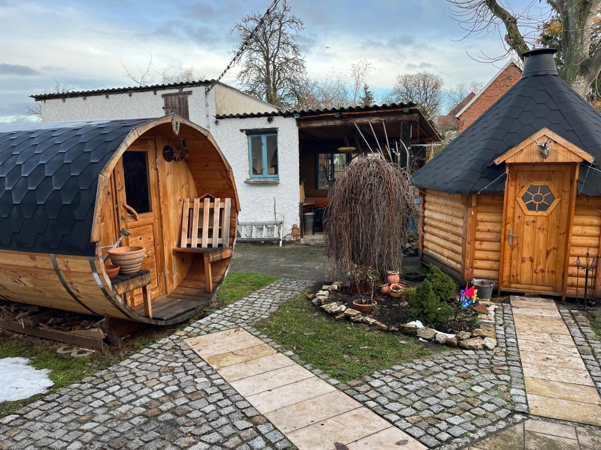 Вілла Wellness Oase Auf Dem Land Buttstadt Екстер'єр фото